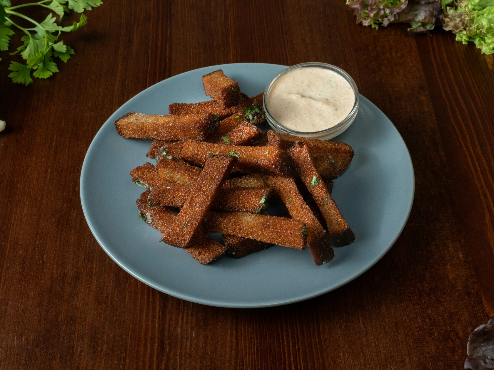 Гренки бородинские