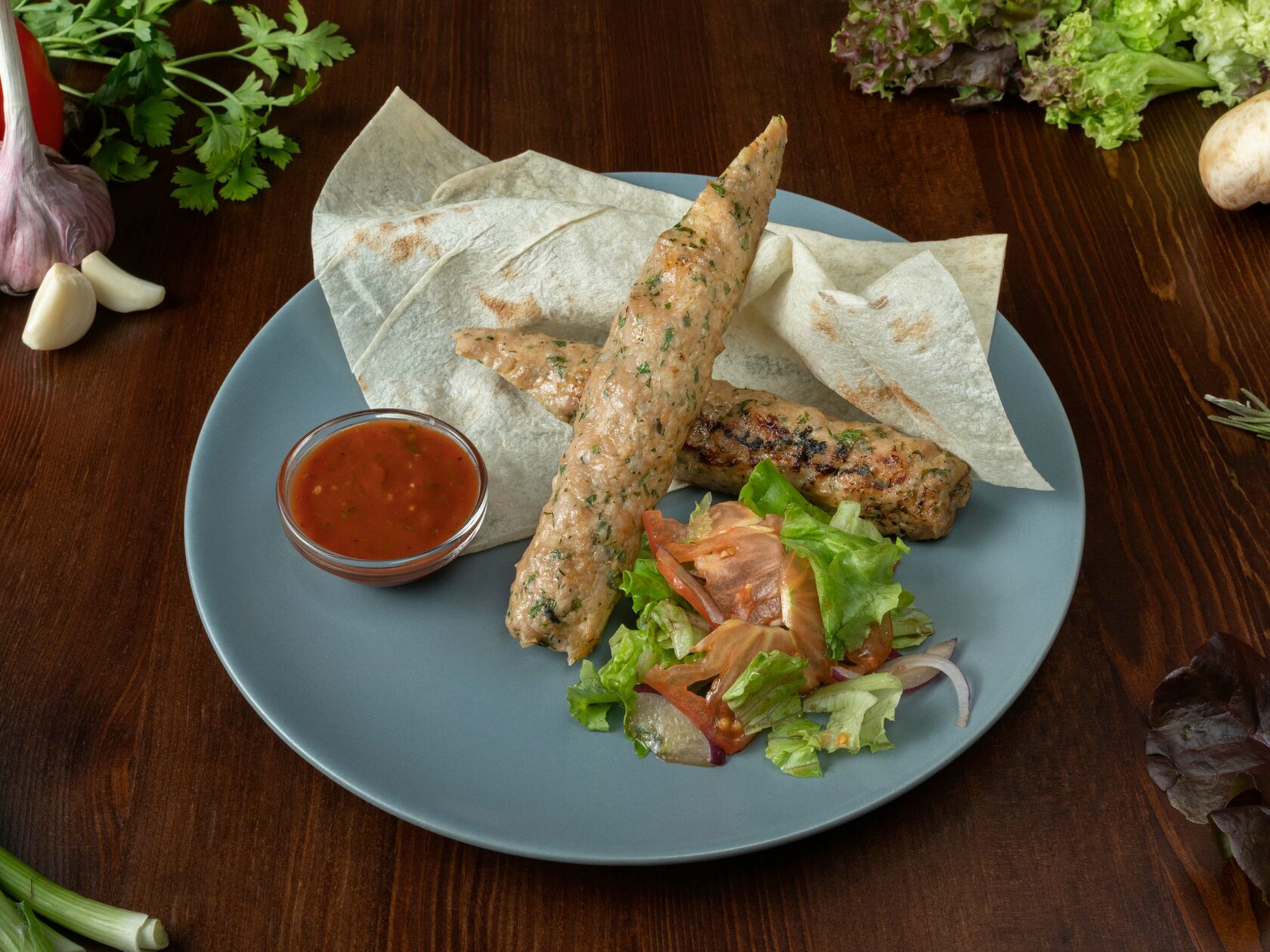 Люля-кебаб куриный