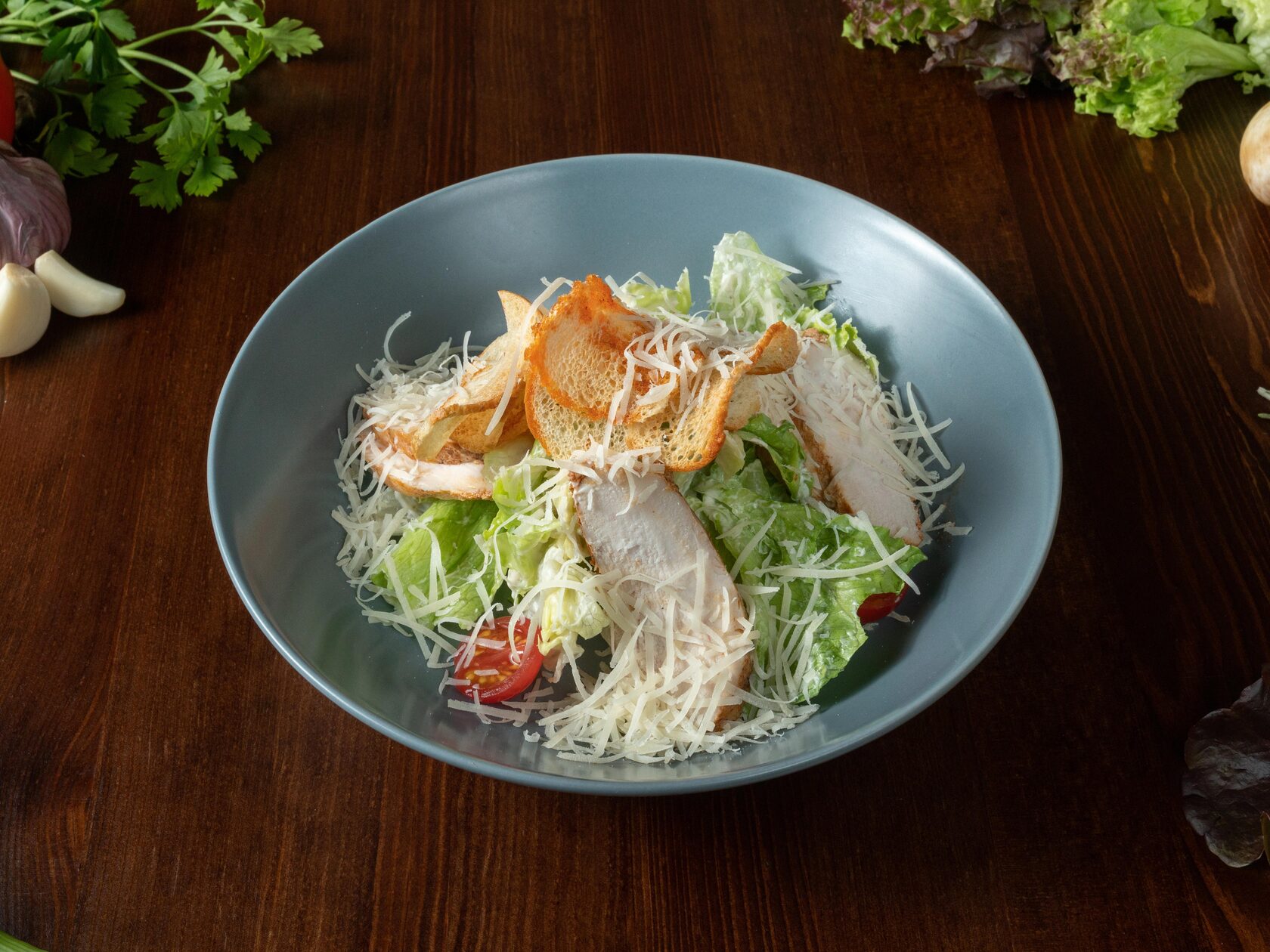 Цезарь с курицей