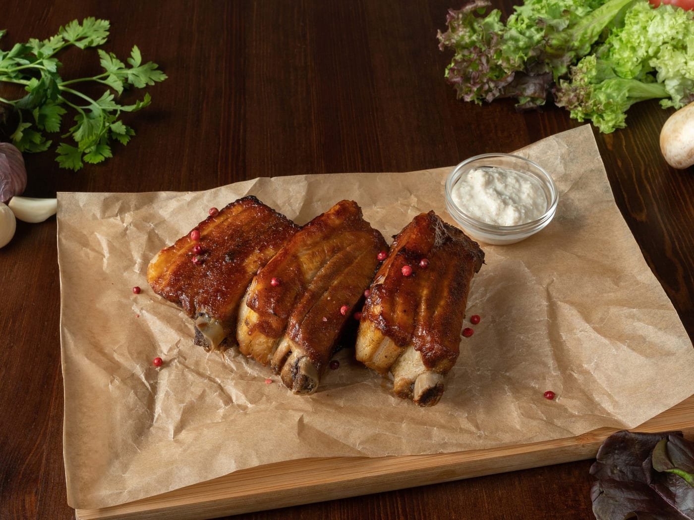 Свиные рёбрышки